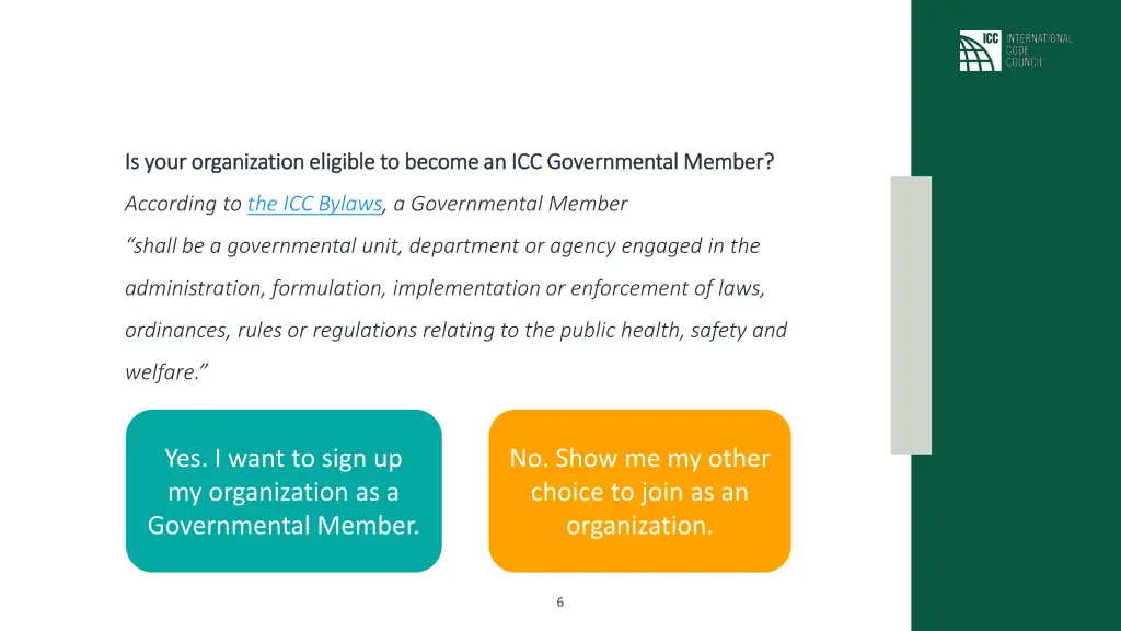 is your organization eligible to become