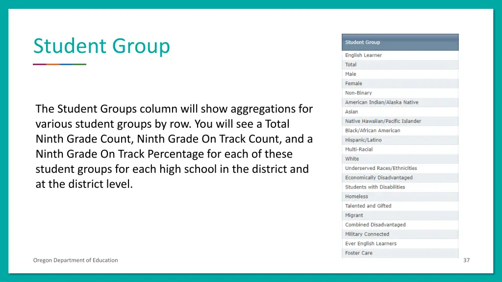 student group