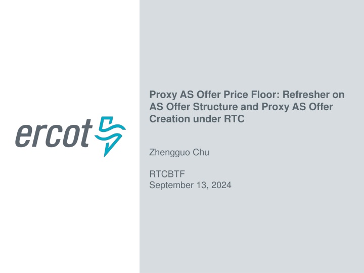 proxy as offer price floor refresher on as offer