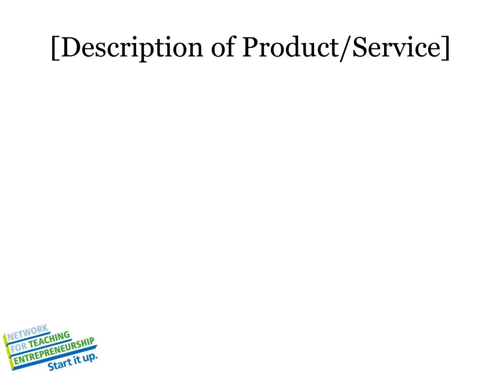 description of product service 1