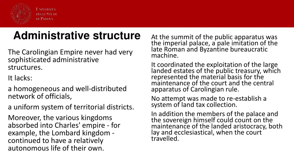 administrative structure