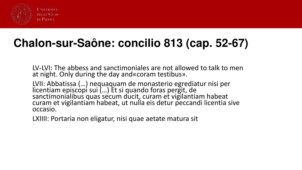 chalon sur sa ne concilio 813 cap 52 67