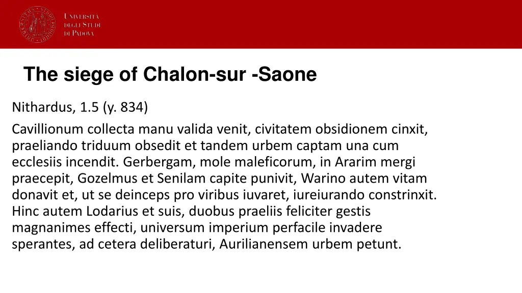 the siege of chalon sur saone