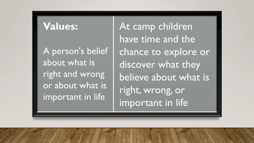 values