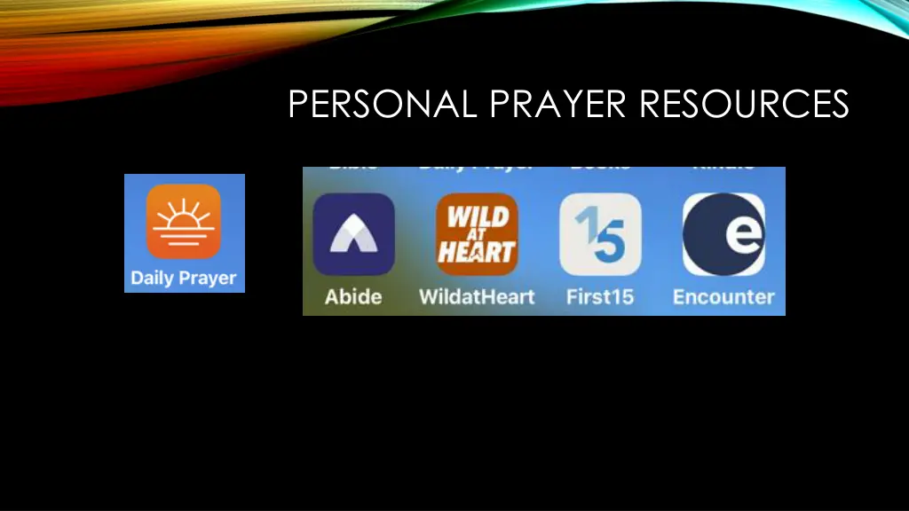 personal prayer resources 1