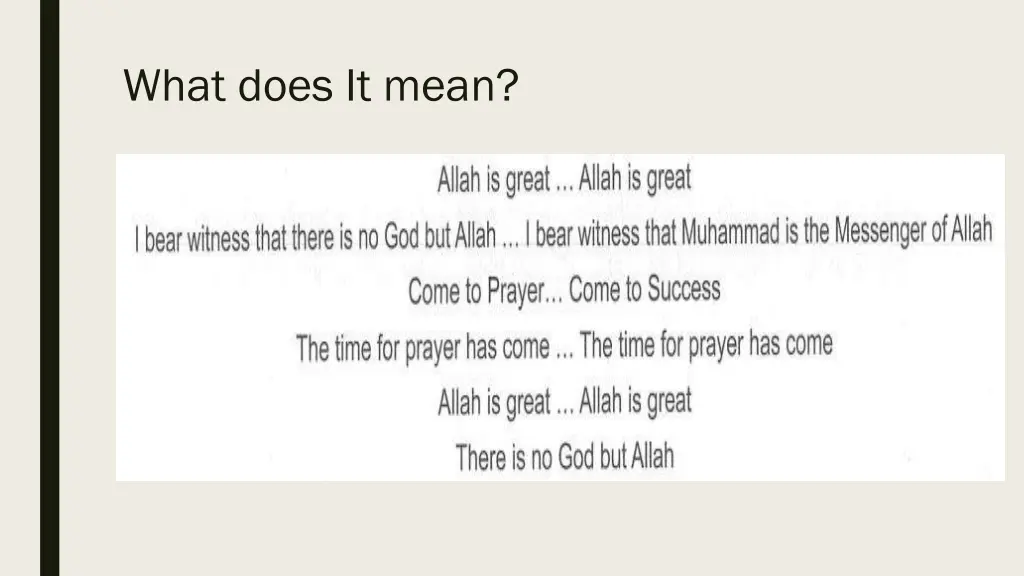 what does it mean 1