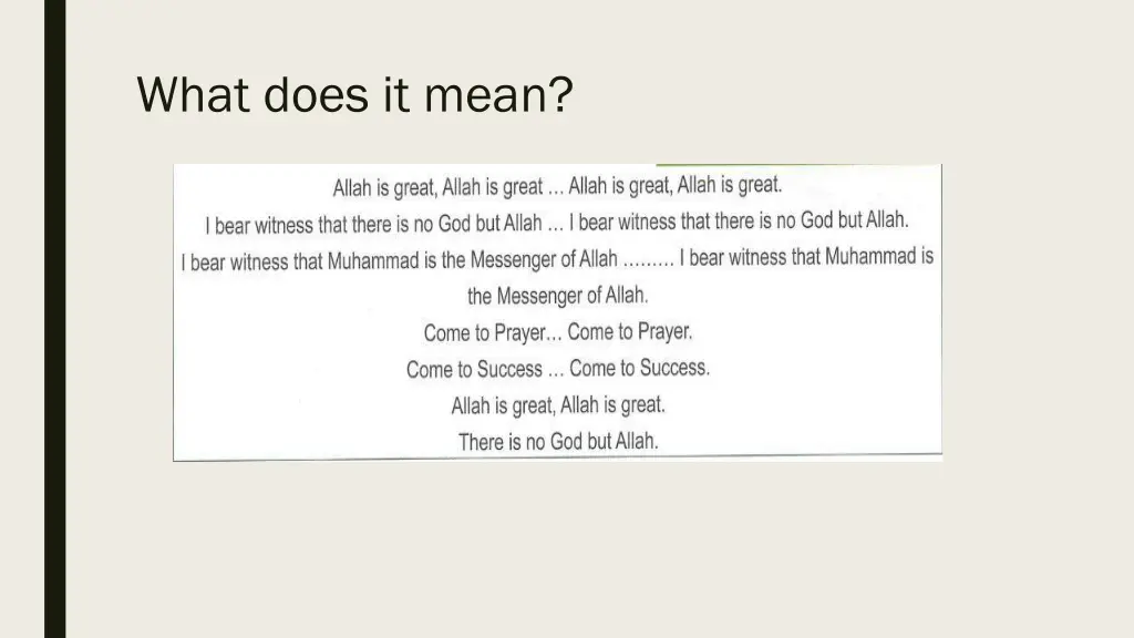 what does it mean