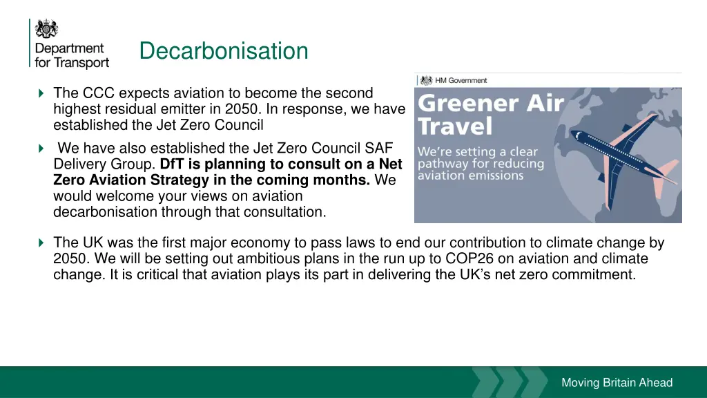decarbonisation
