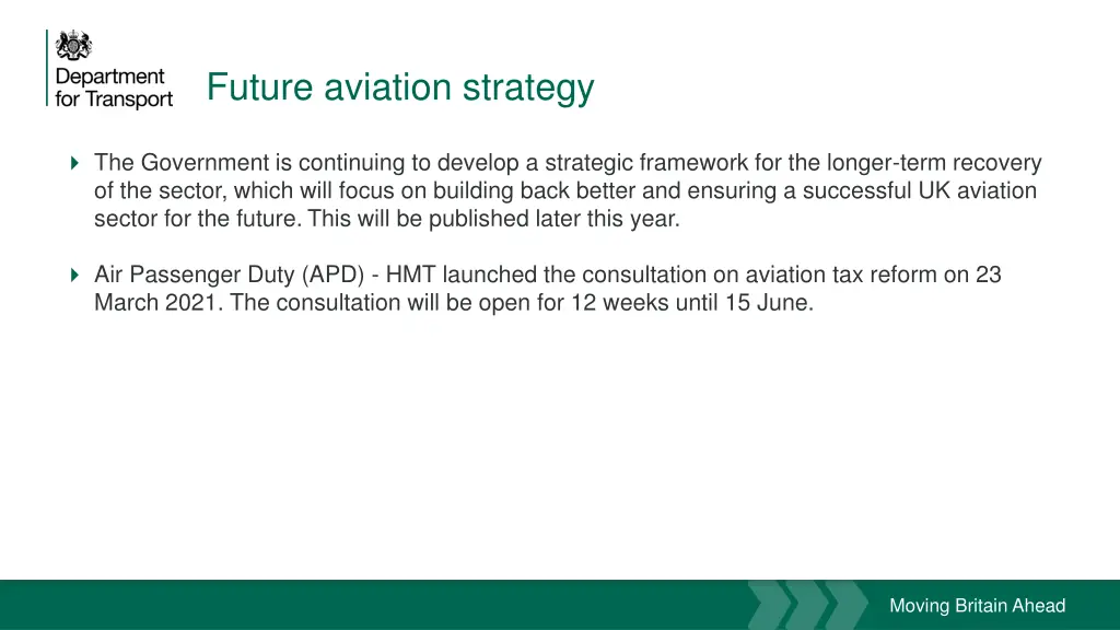 future aviation strategy