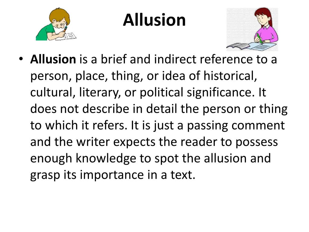 allusion