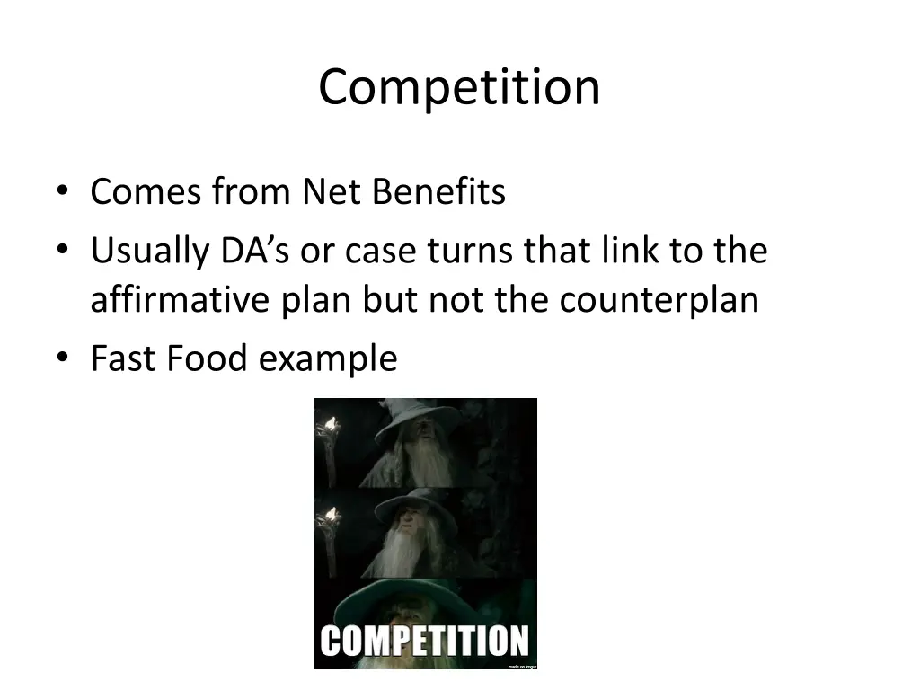 competition