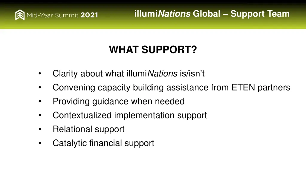 illumi nations global support team 3