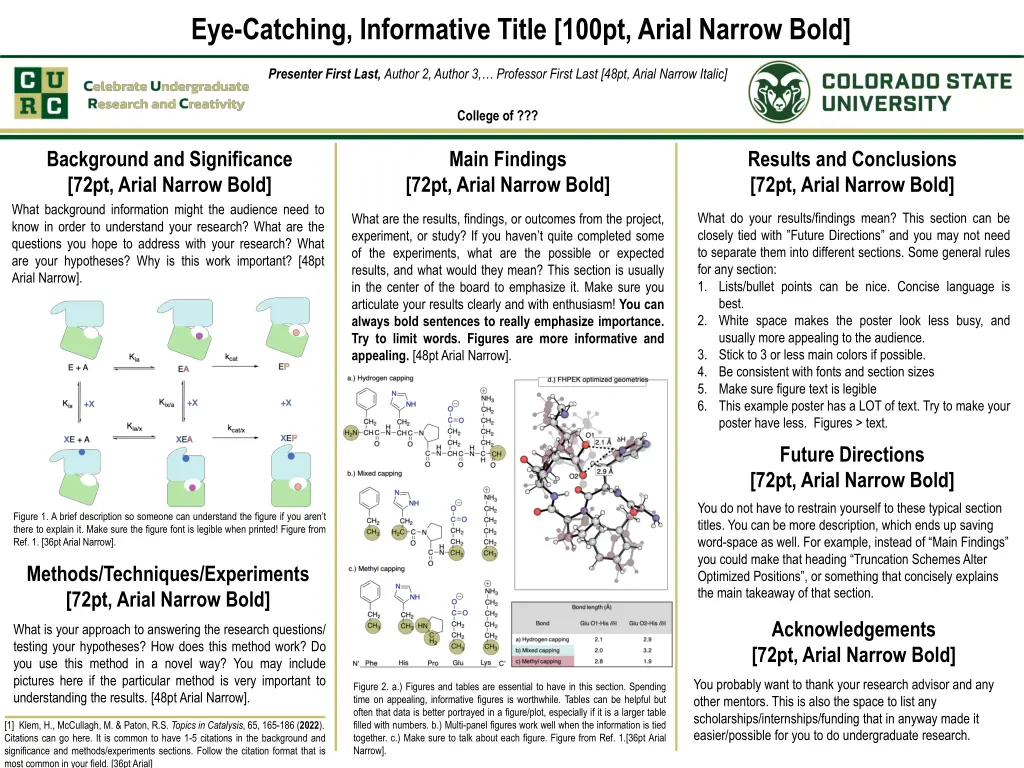 eye catching informative title 100pt arial narrow 1