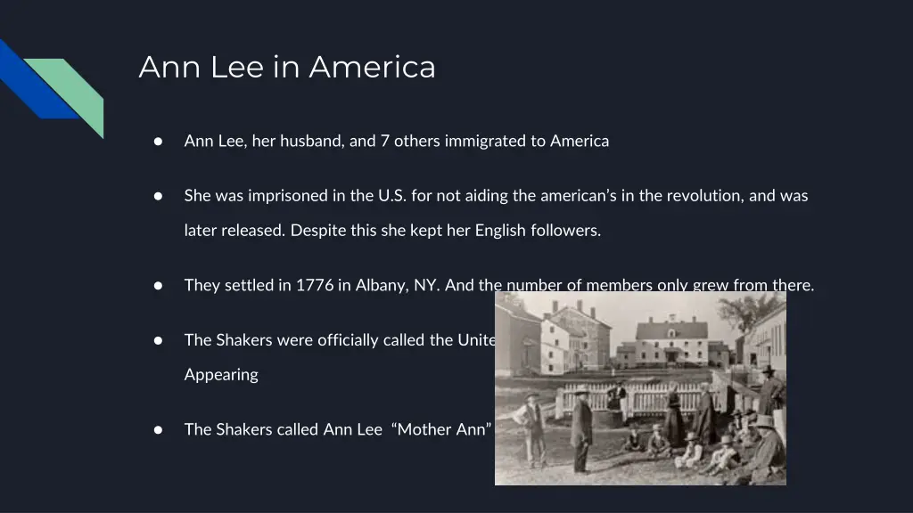 ann lee in america