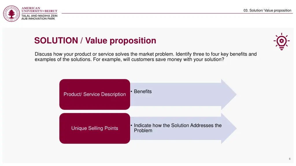 03 solution value proposition