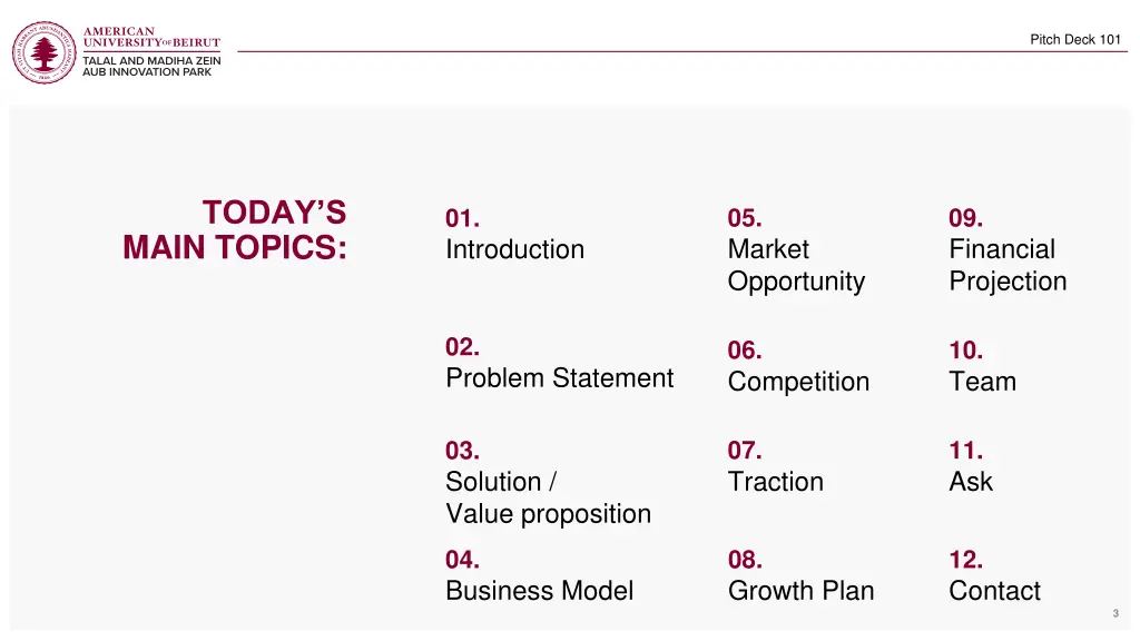 pitch deck 101