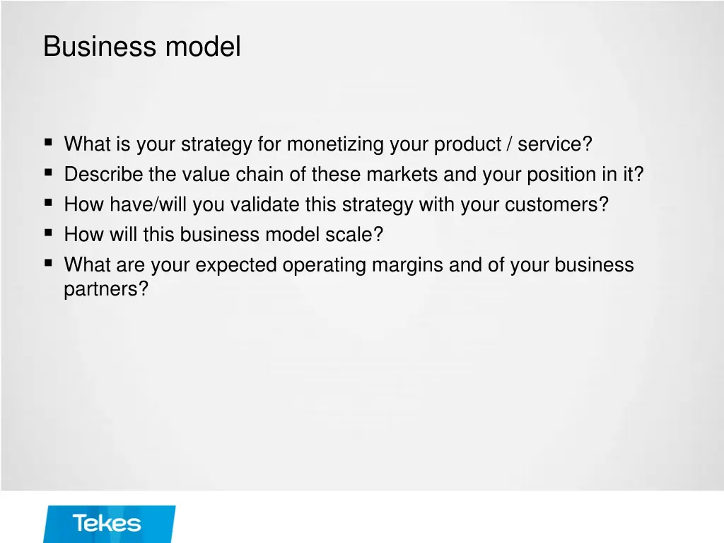 business model