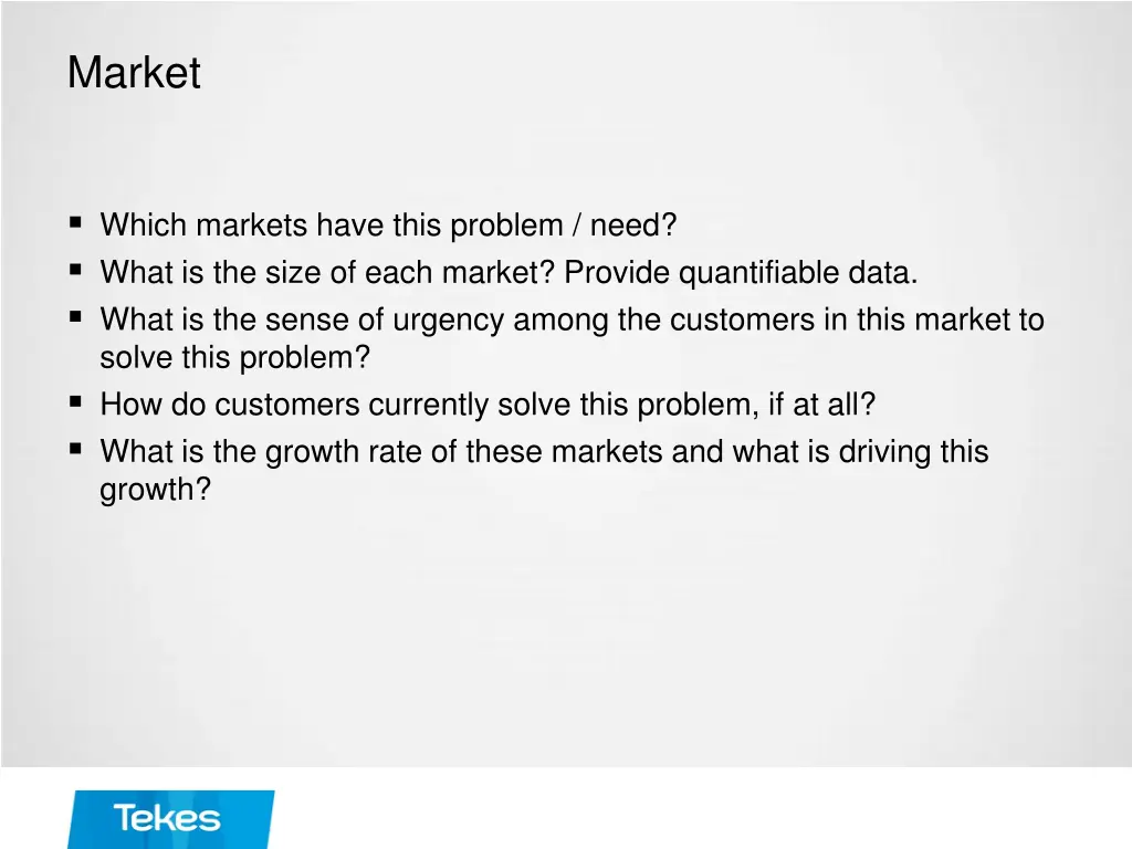 market