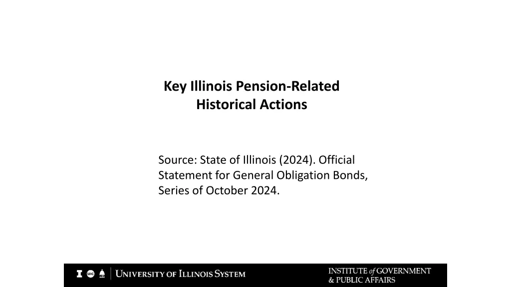 key illinois pension related historical actions
