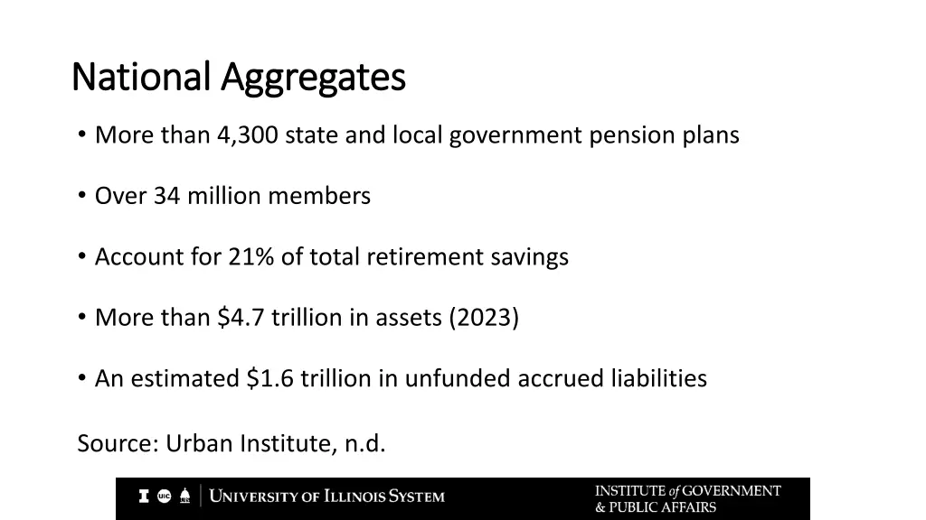 national aggregates national aggregates