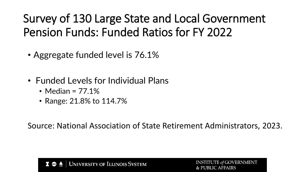 survey of 130 large state and local government