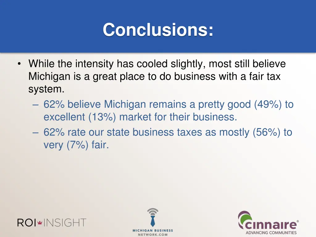 conclusions 1