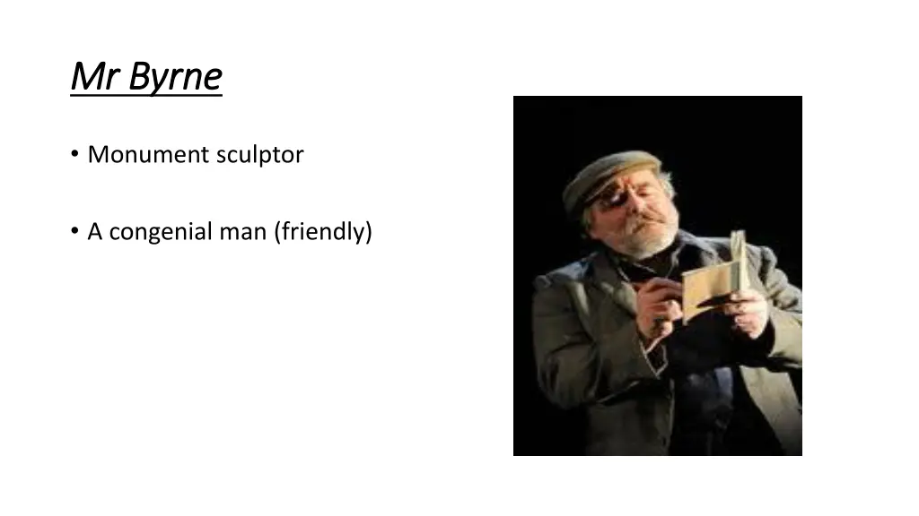 mr byrne mr byrne