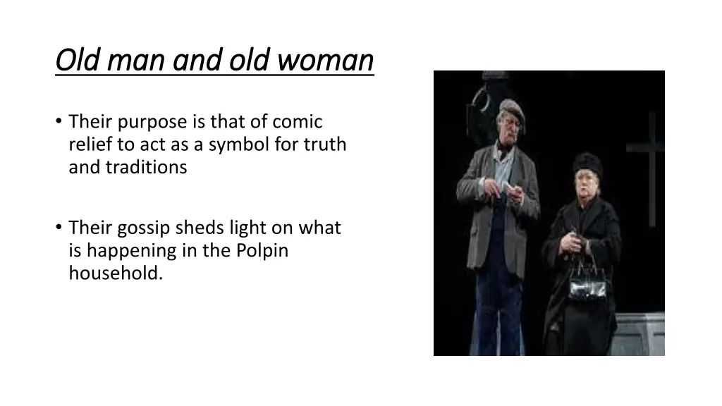 old man and old woman old man and old woman