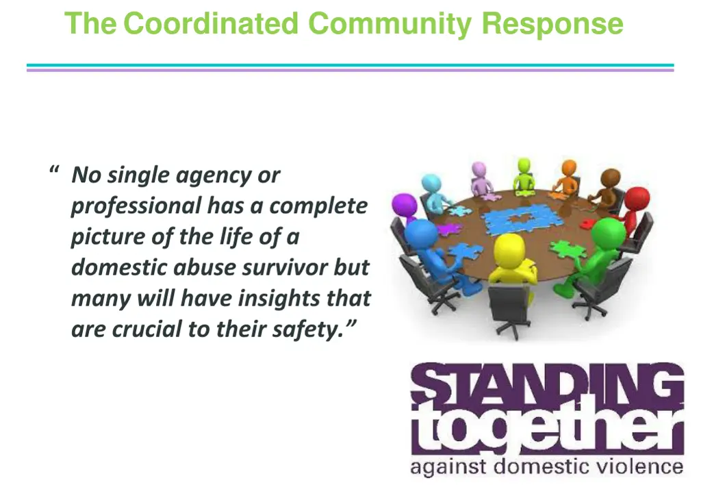the coordinated community response