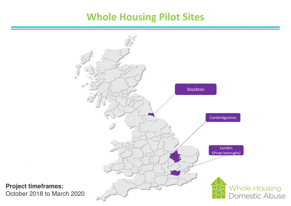 whole housing pilot sites