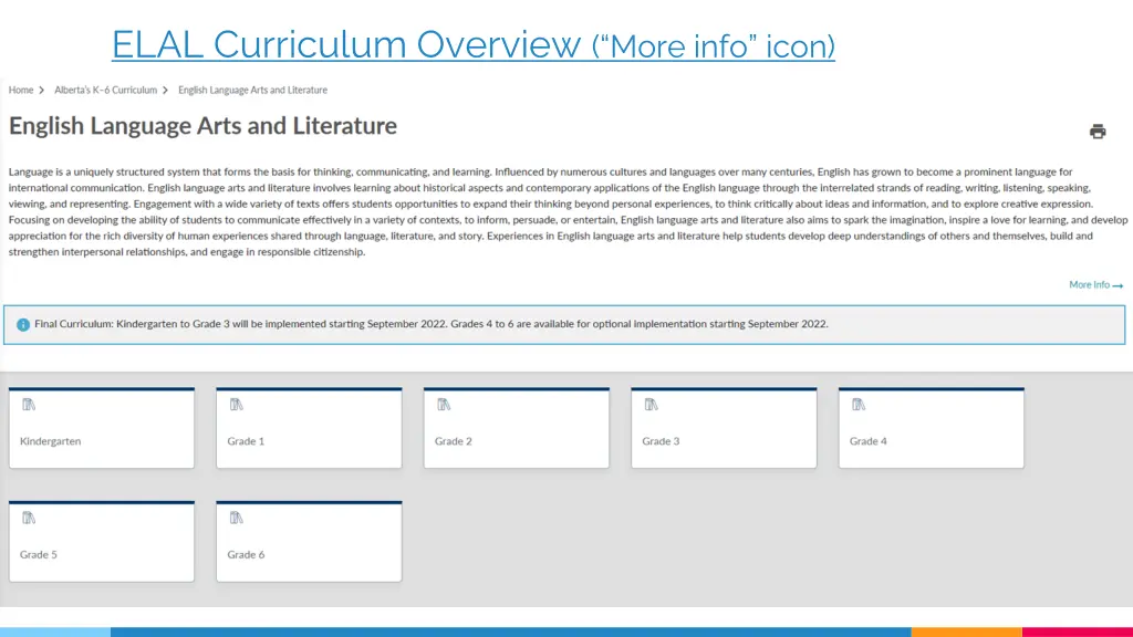 elal curriculum overview more info icon