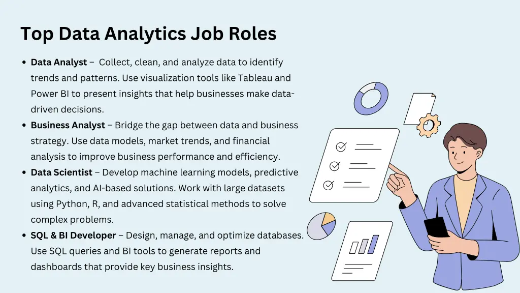 top data analytics job roles