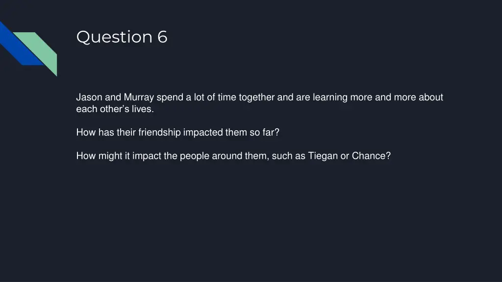 question 6