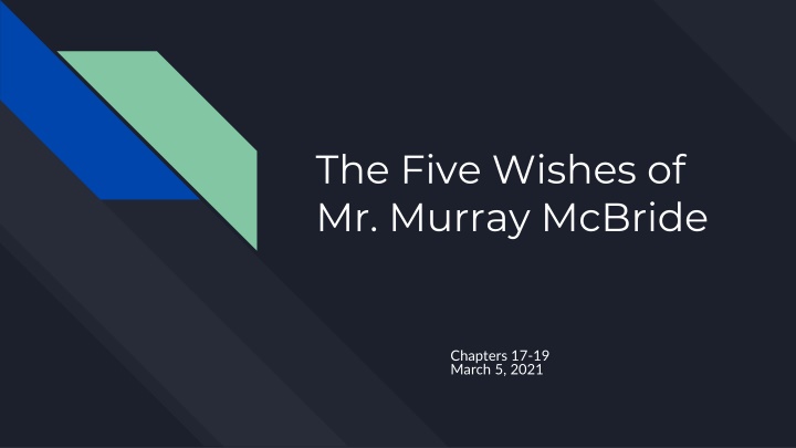 the five wishes of mr murray mcbride