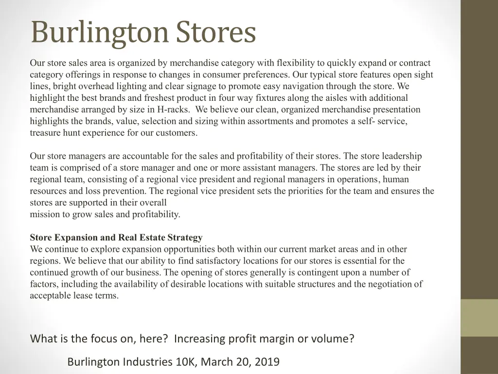 burlington stores