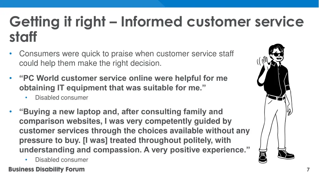 getting it right informed customer service staff