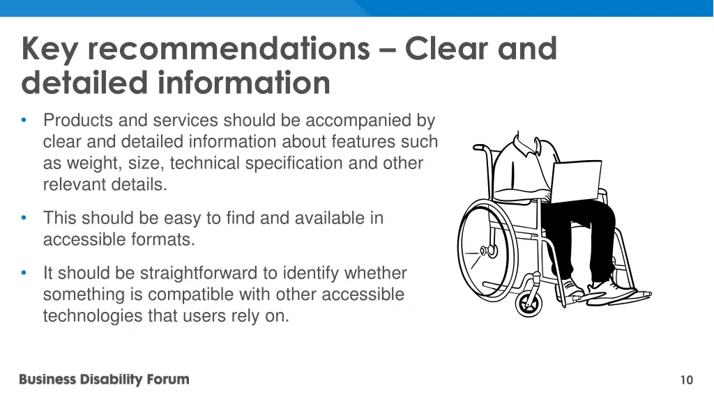 key recommendations clear and detailed