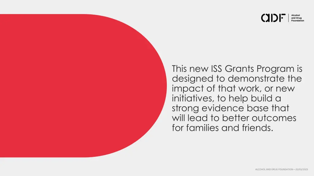 this new iss grants program is designed