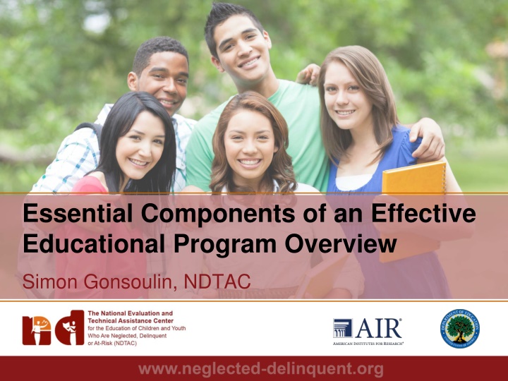 essential components of an effective educational
