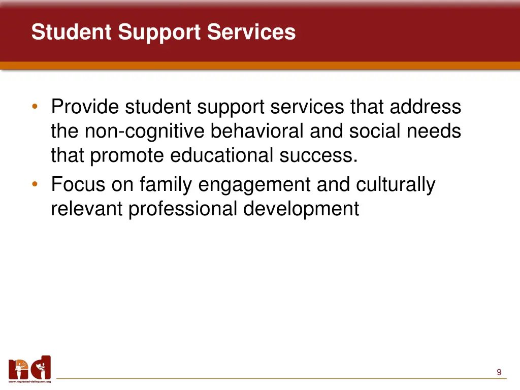 student support services