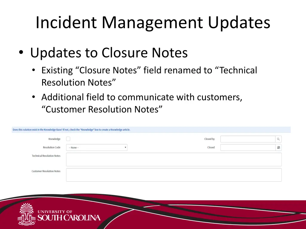 incident management updates 1