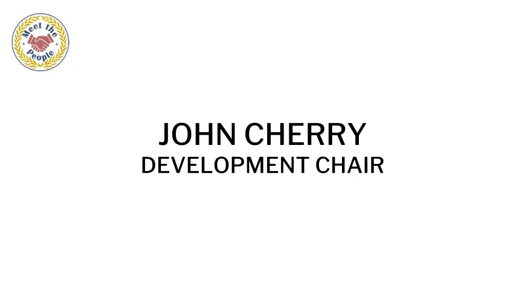 john cherry development chair