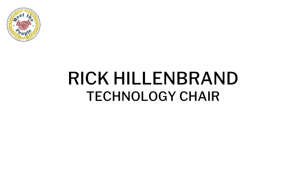 rick hillenbrand technology chair