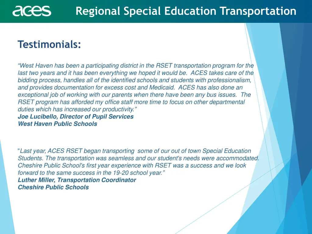 regional special education transportation 7