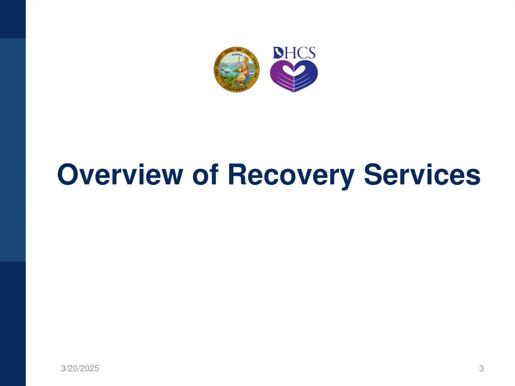 overview of recovery services
