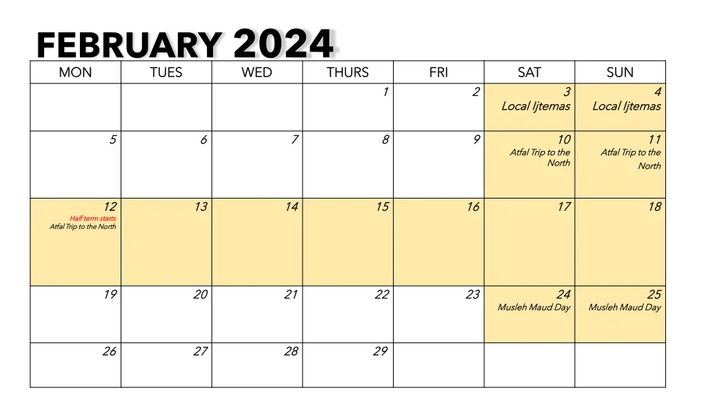 february 2024 mon mon tues tues