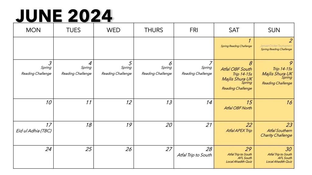 june 2024 mon mon