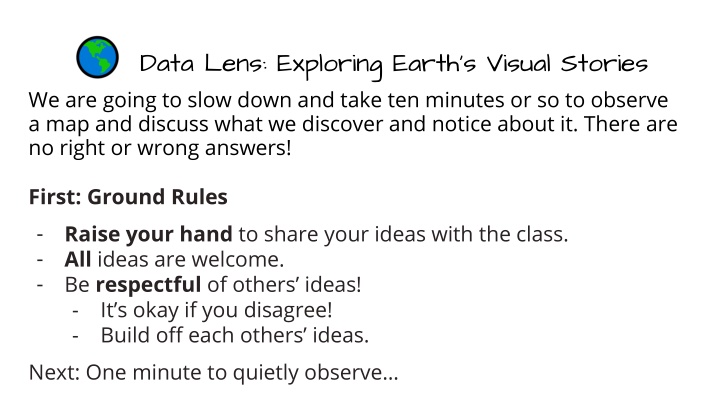 data lens exploring earth s visual stories