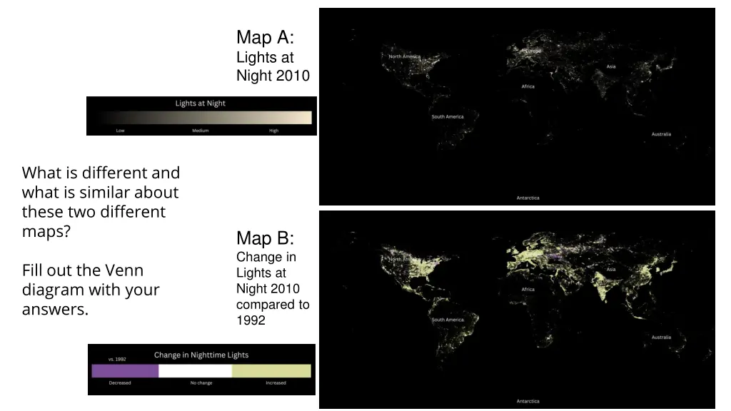 map a lights at night 2010