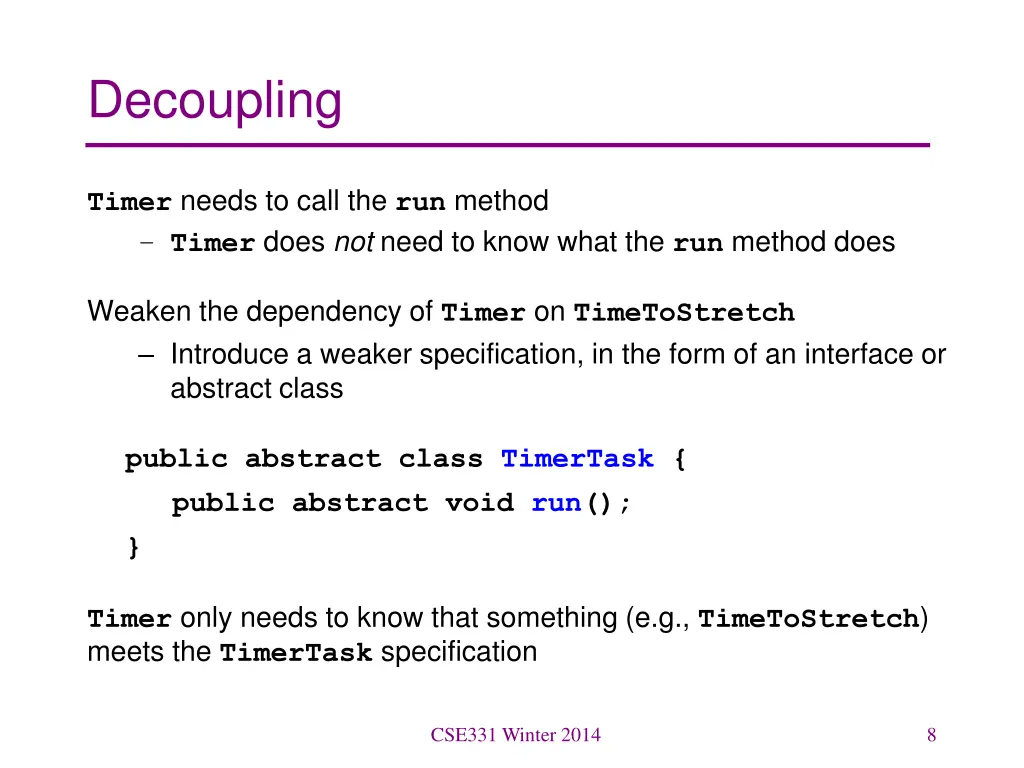 decoupling